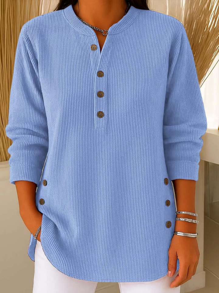 Nieves | Henley tunika s gombíkmi