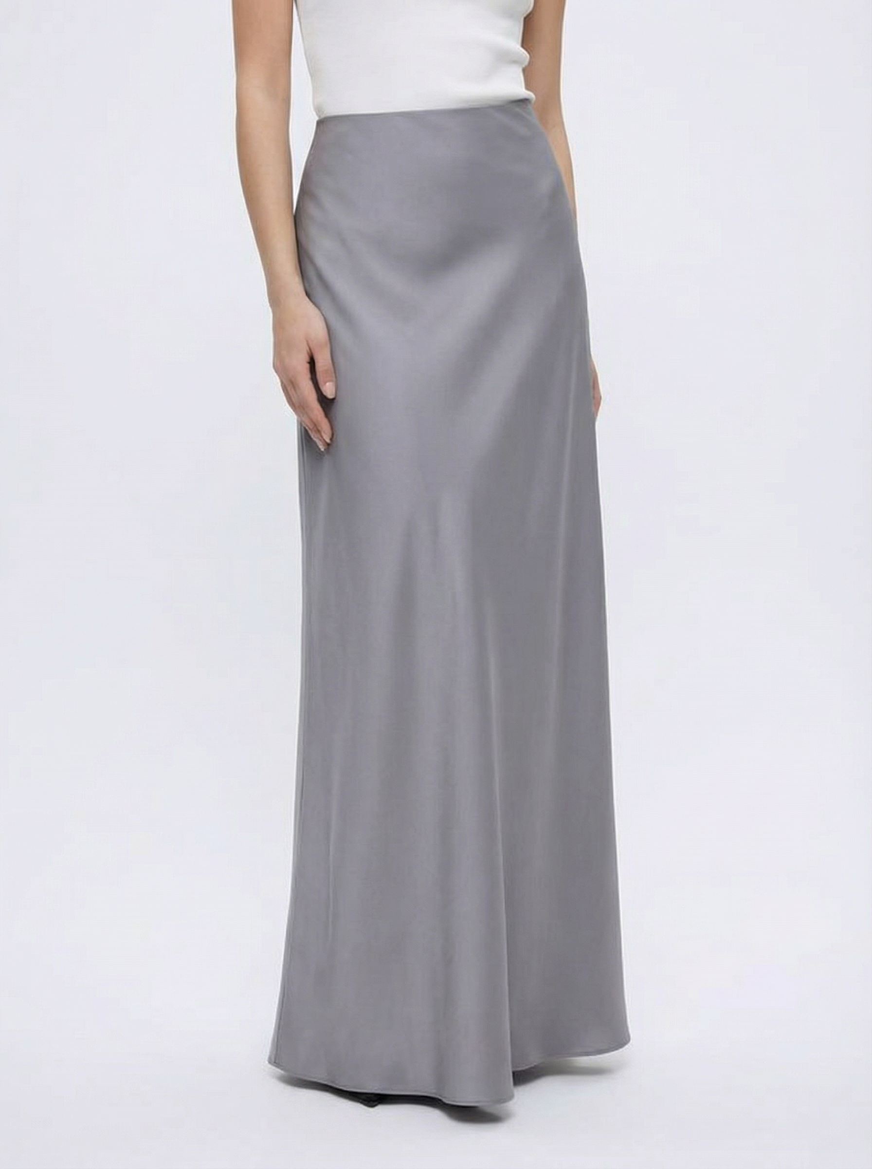 Jednoduchá elegantná maxi sukňa