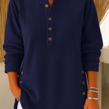 Nieves | Henley tunika s gombíkmi