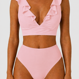 Tvarujúce bikiny s volánmi