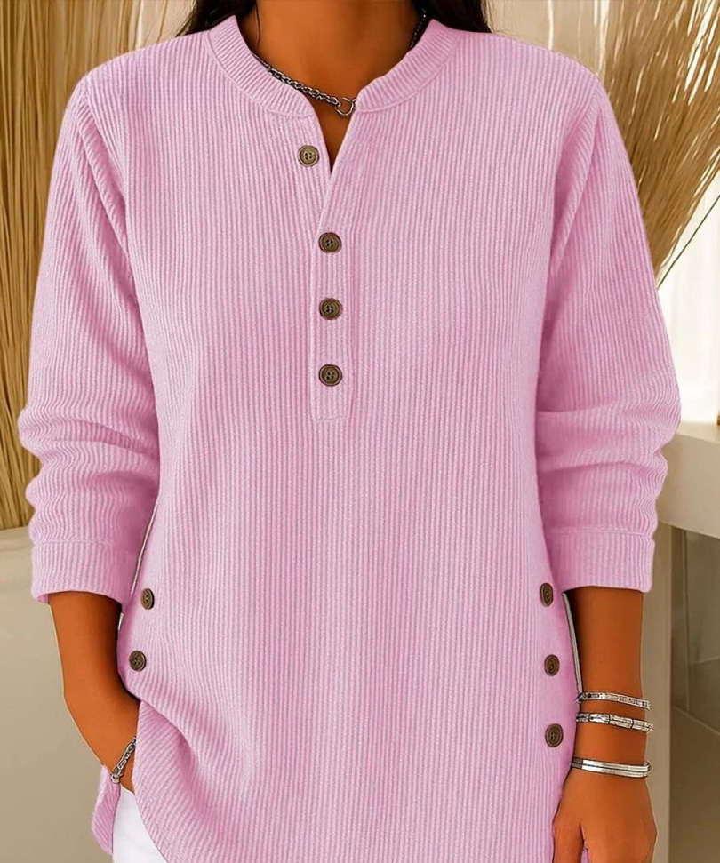 Nieves | Henley tunika s gombíkmi