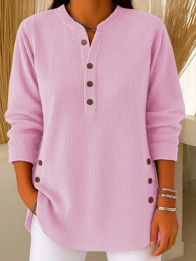 Nieves | Henley tunika s gombíkmi