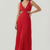 Karina | Elegantné plisované maxi šaty