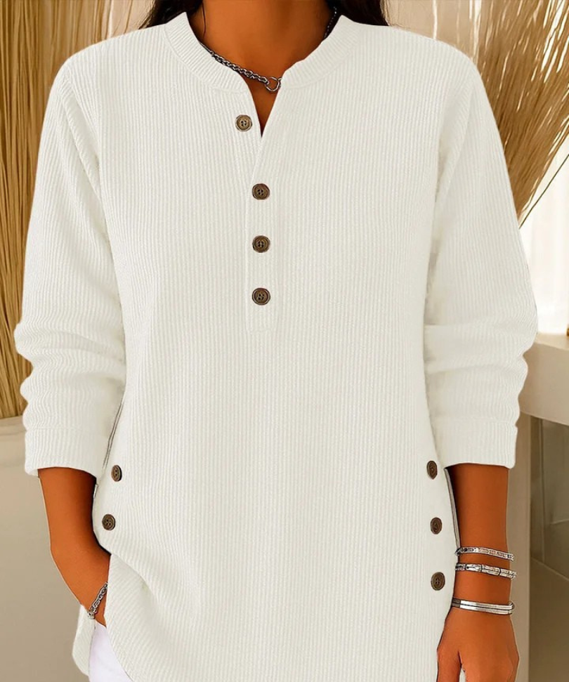 Nieves | Henley tunika s gombíkmi