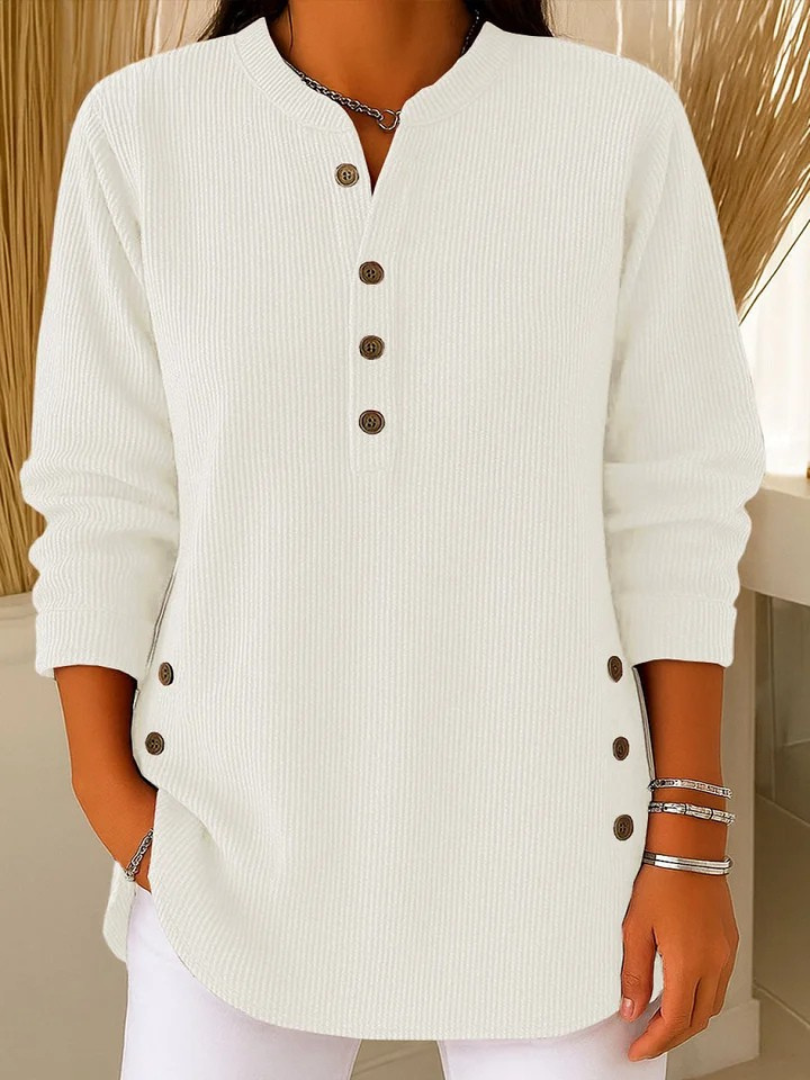 Nieves | Henley tunika s gombíkmi