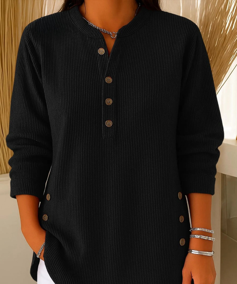 Nieves | Henley tunika s gombíkmi