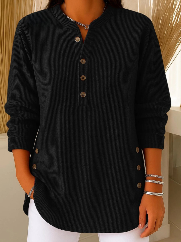 Nieves | Henley tunika s gombíkmi