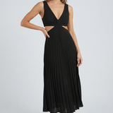 Karina | Elegantné plisované maxi šaty