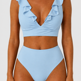 Tvarujúce bikiny s volánmi