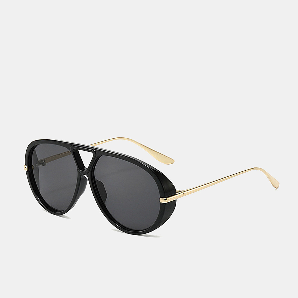 Aviator slnečné okuliare s výraznými bočnicami