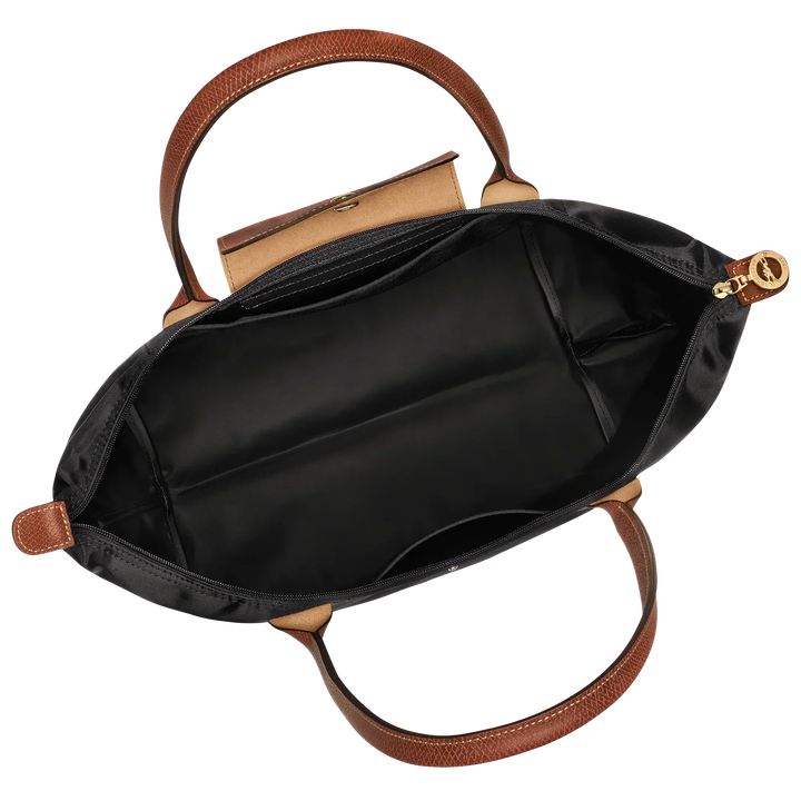 Veľká čierna taška Le Pliage – klasický tote model