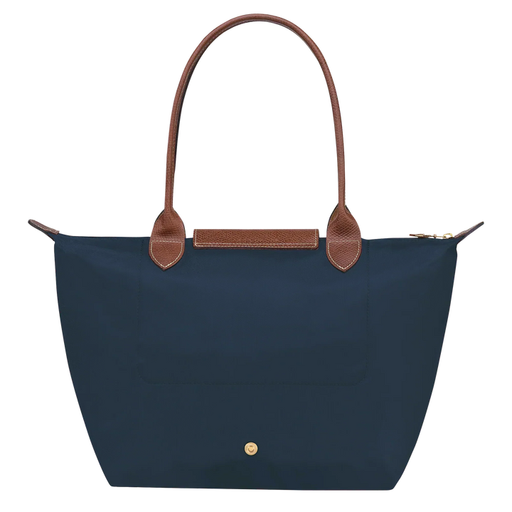 Klasická taška Tote Le Pliage Medium v námořní modré