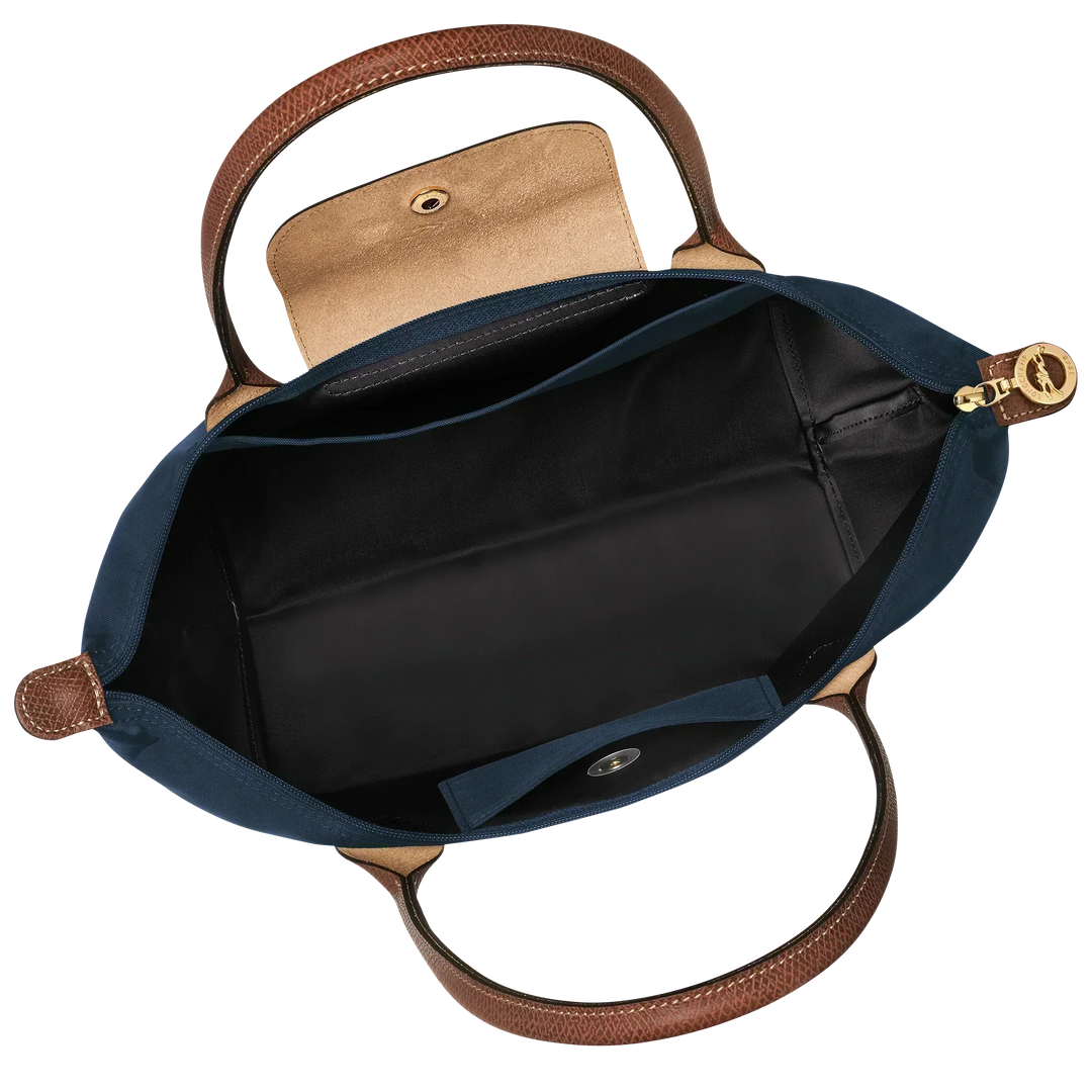Klasická taška Tote Le Pliage Medium v námořní modré