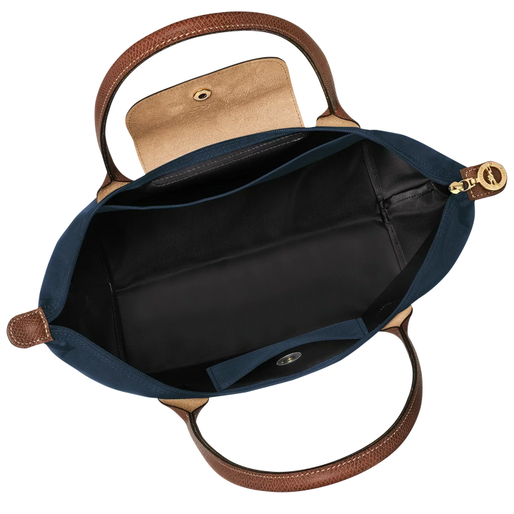 Klasická taška Tote Le Pliage Medium v námořní modré