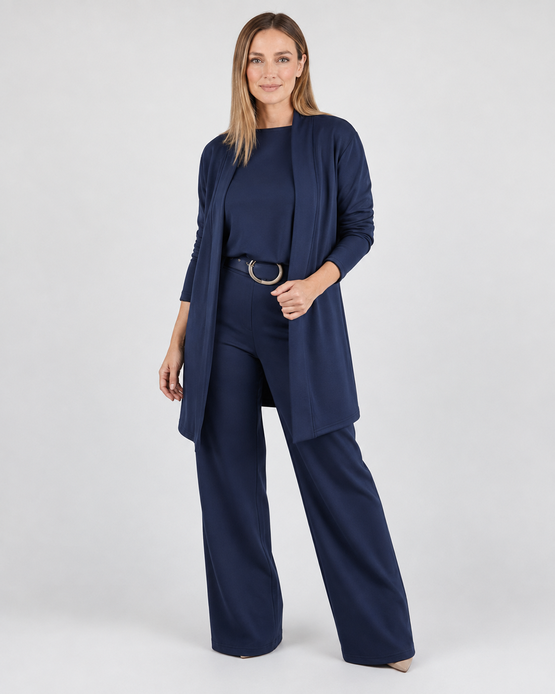 Nela | Elegantný trojdielny komplet bez opasku