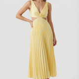 Karina | Elegantné plisované maxi šaty