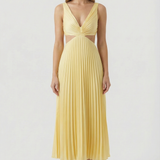 Karina | Elegantné plisované maxi šaty