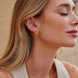 Ava - Luxusní zlacené náušnice pro každou příležitost