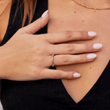 Bella – Elegantní prsten s perlami a třpytivými krystaly