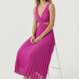 Karina | Elegantné plisované maxi šaty