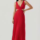 Karina | Elegantné plisované maxi šaty
