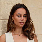 Dakota - Náušnice s zlatými kapkami pro elegantní vzhled