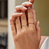 Celine – Elegantní prsten s krystaly pro oslnivý vzhled