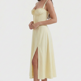 Júlia | Elegantné splývavé maxi šaty