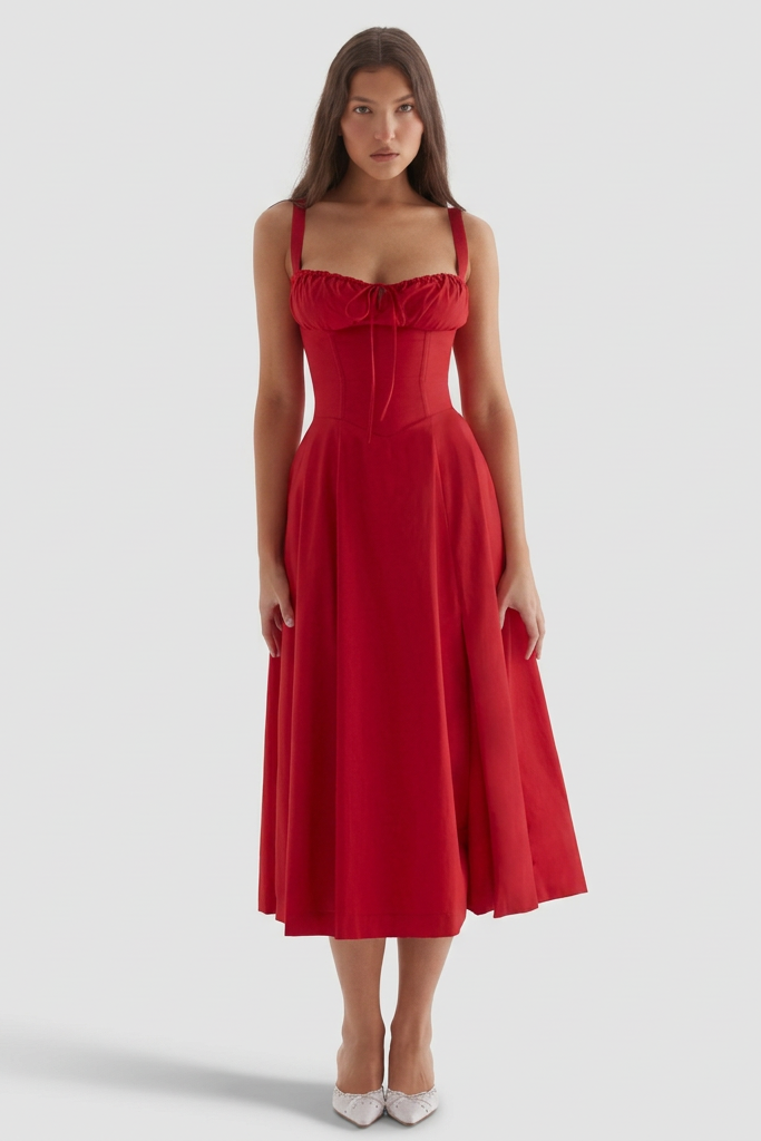 Júlia | Elegantné splývavé maxi šaty