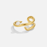 Alessa – Elegantní prsten s perlou