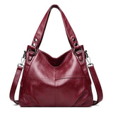 Priestranná hladká crossbody kabelka