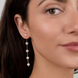 Amelie – Elegantní dlouhé perlové náušnice