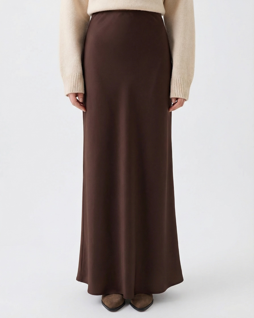 Jednoduchá elegantná maxi sukňa