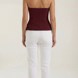 Emília | Basic top bez rukávov