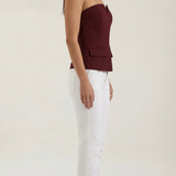 Emília | Basic top bez rukávov