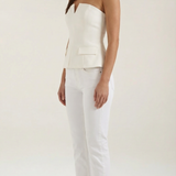 Emília | Basic top bez rukávov