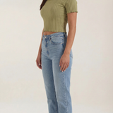 Jolana | Basic top s krátkym rukávom