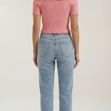 Jolana | Basic top s krátkym rukávom