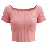 Jolana | Basic top s krátkym rukávom