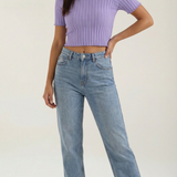 Jolana | Basic top s krátkym rukávom