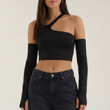 Otilia | Minimalistický top na ramienka