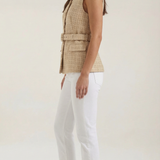 Perla | Elegantný top bez rukávov