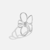 Daisy – Elegantní stříbrný květinový prsten