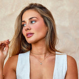 Annika - Vintage náhrdelník s modrým opálem pro jedinečný styl